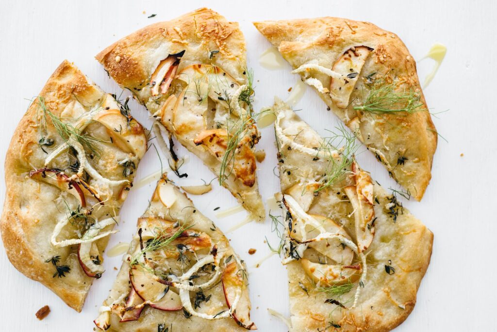 Apple and Fennel Flatbread