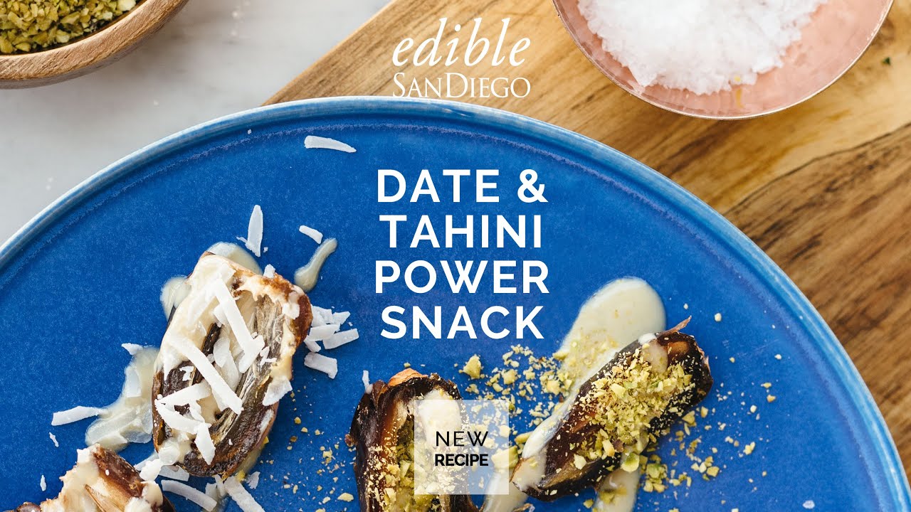 How to Make a Protein-Packed Date & Tahini Power Snack
