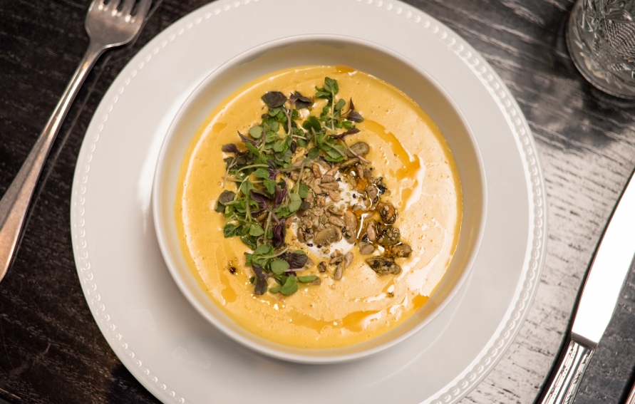 Herb & Eatery Curried Butternut Squash Soup