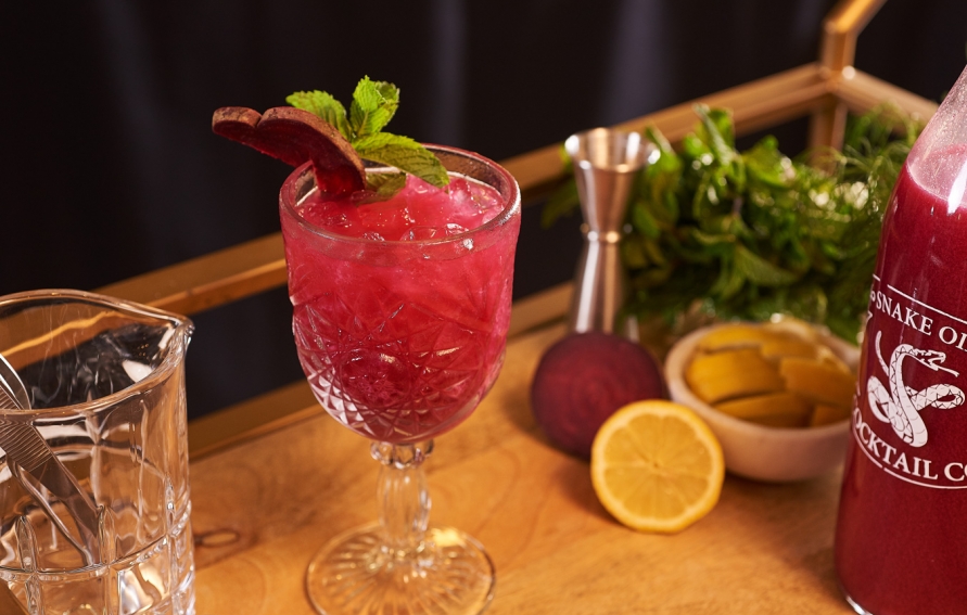 Beets Me Savory Beet & Gin Cocktail