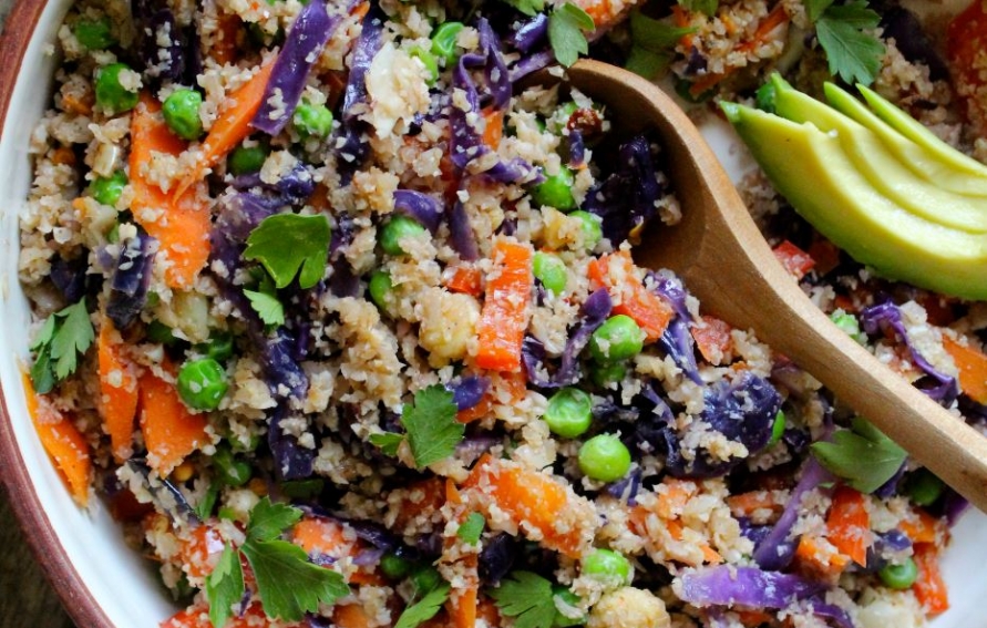 Garden-Fresh Cauliflower Fried “Rice”
