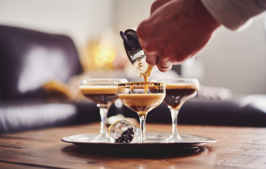 Cinnamon Bacanora & Cold Brew Cocktail