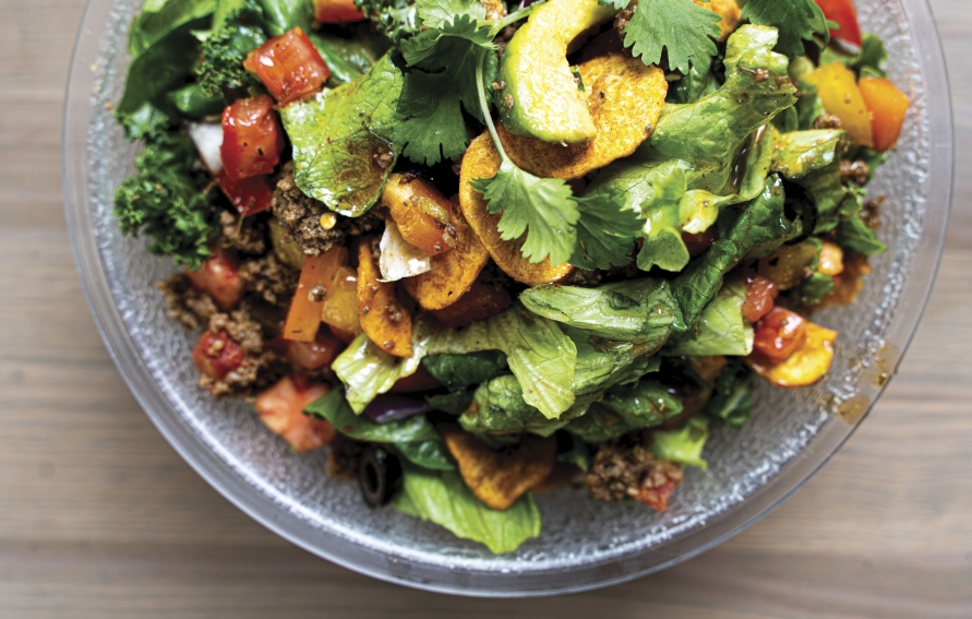 Nontraditional Fire Department Taco Salad