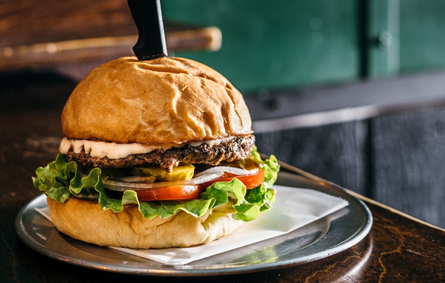 Opah Burger with Chipotle Buttermilk Aioli