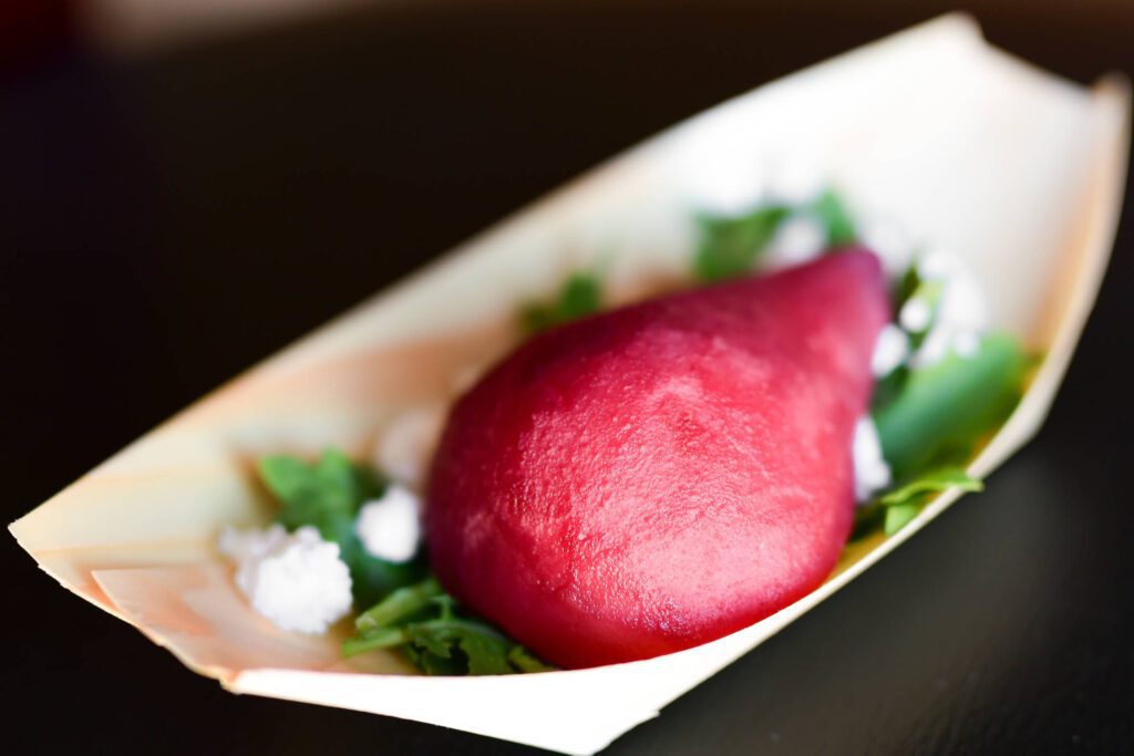 Festive Poached Pears