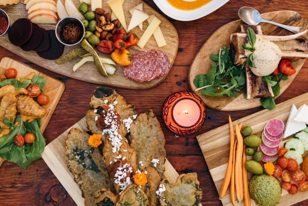 Small Farms Star in 7 Course Dinners at Garden Kitchen