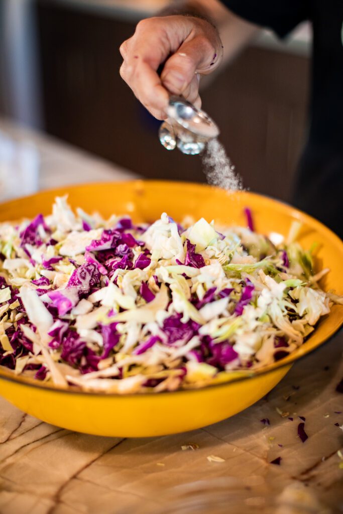 Apple-Ginger Sauerkraut