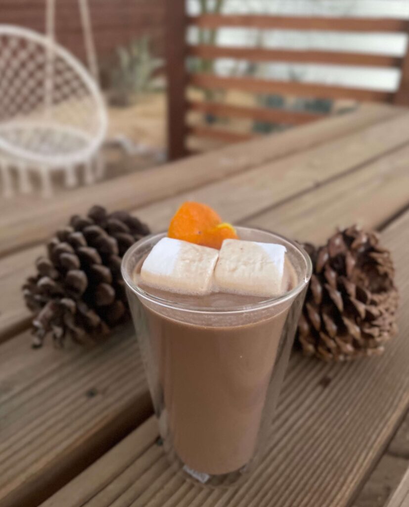 Sea Salt Orange Peel Hot Cocoa
