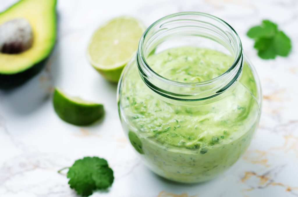 Waste Less Cooking: Avocado Feta Ranch Dressing