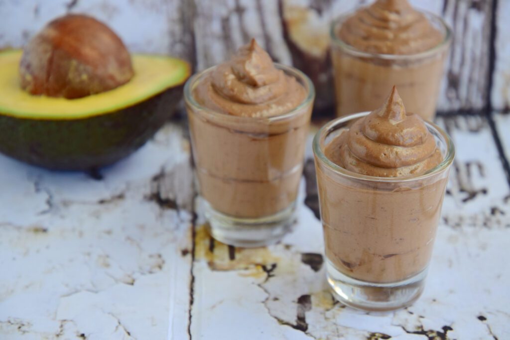 Chili-Chocolate Avocado Pudding
