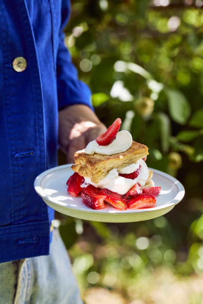 Strawberry Thyme Shortcakes